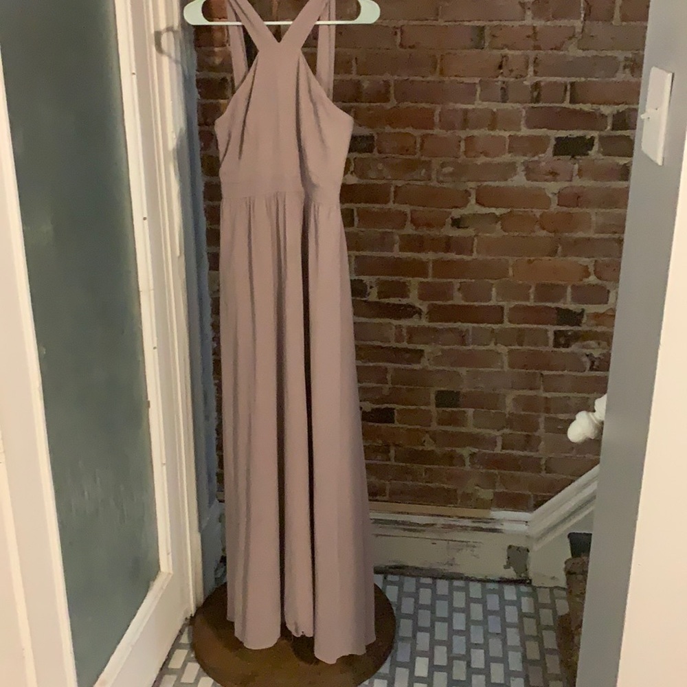 Mauve Bridesmaids Dress